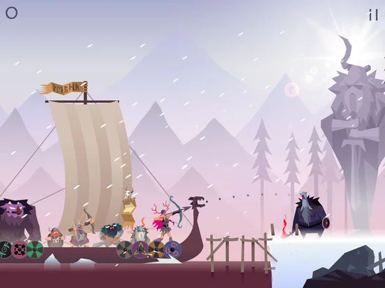 Изображение игры: Vikings: an Archer's Journey