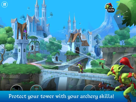 Изображение игры: Tiny Archers