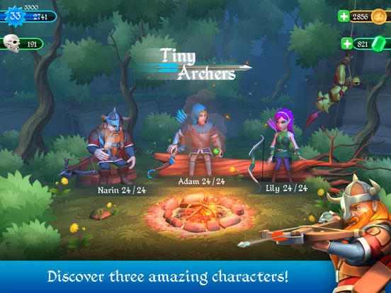 Изображение игры: Tiny Archers