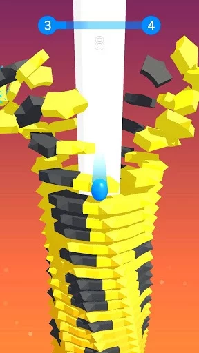 Изображение игры: Stack Ball