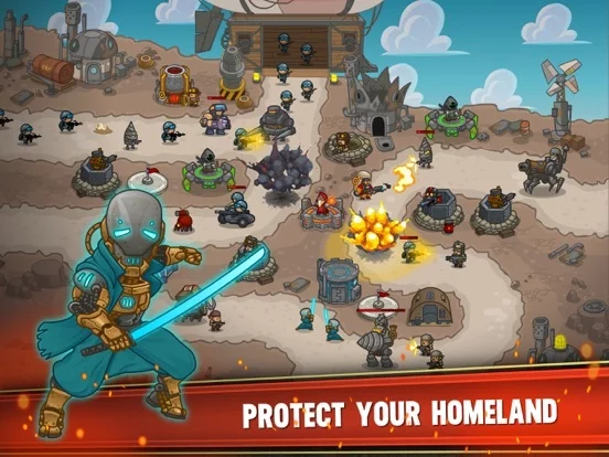 Изображение игры: Steampunk Defense