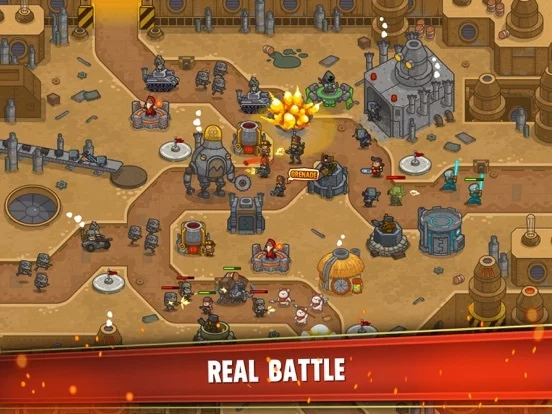 Изображение игры: Steampunk Defense