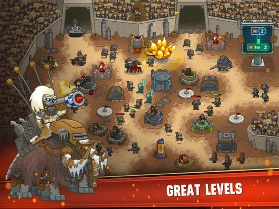Изображение игры: Steampunk Defense