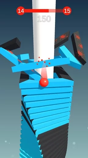 Изображение игры: Stack Ball