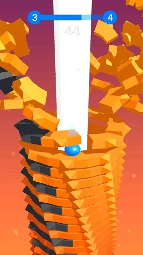 Изображение игры: Stack Ball