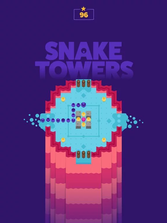 Изображение игры: Snake Towers