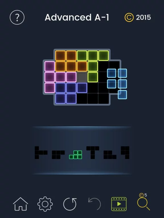 Изображение игры: Puzzle Glow