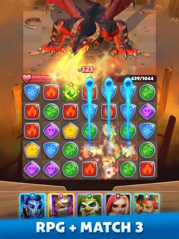 Изображение игры: Puzzle Breakers: RPG Online