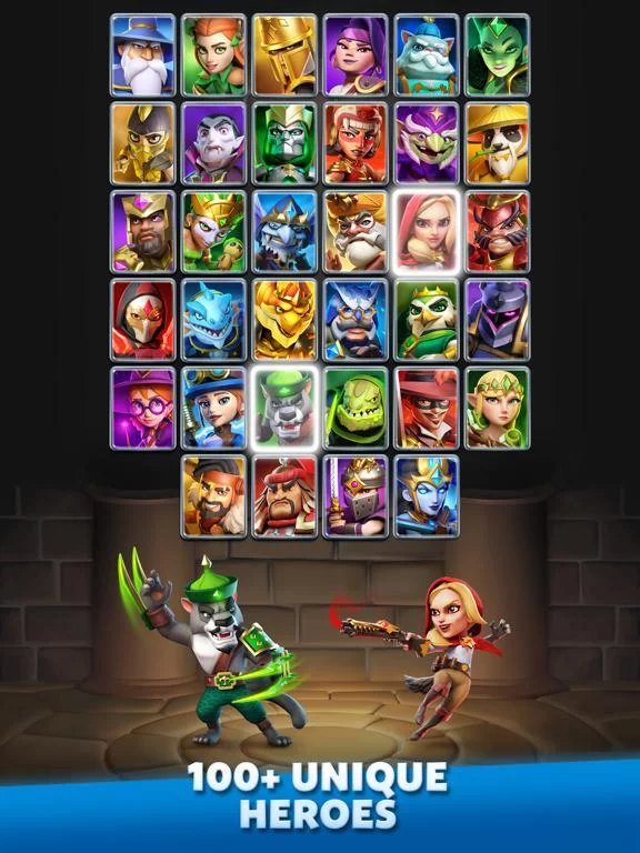 Изображение игры: Puzzle Breakers: RPG Online