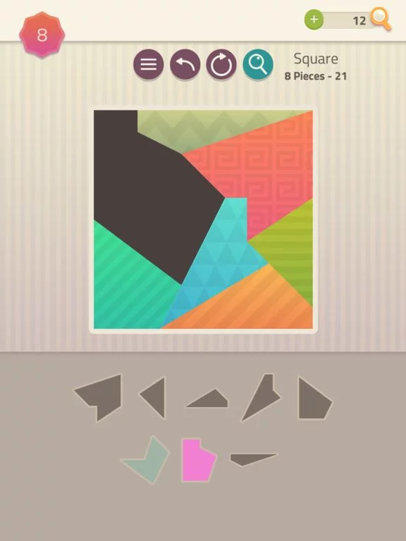Изображение игры: Polygrams - Tangram Puzzles