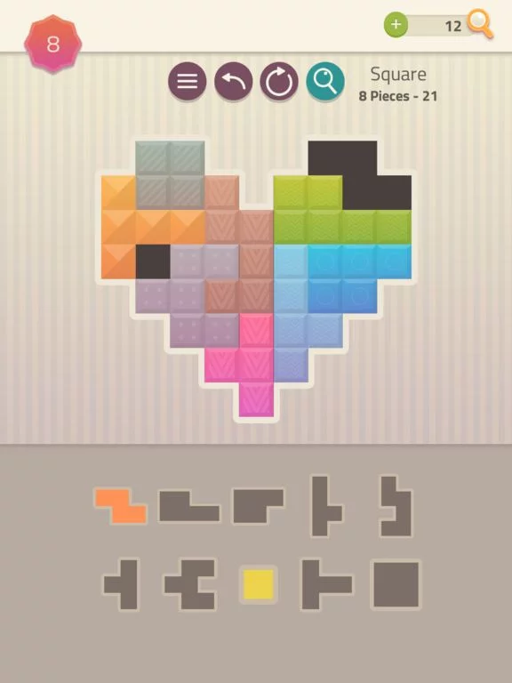 Изображение игры: Polygrams - Tangram Puzzles