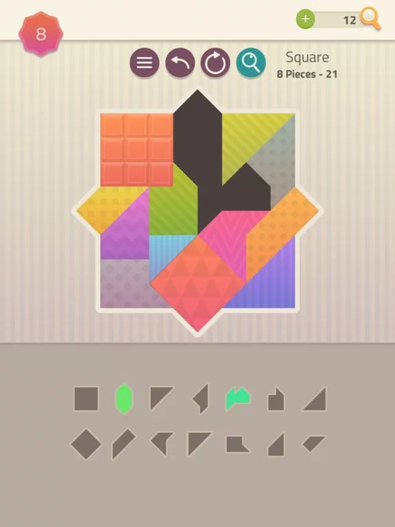 Изображение игры: Polygrams - Tangram Puzzles