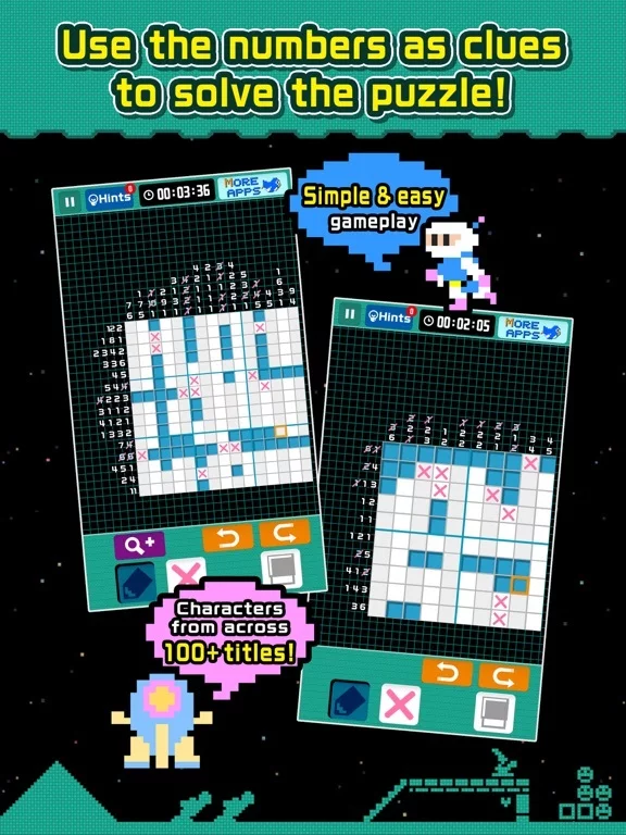 Изображение игры: PIXEL PUZZLE COLLECTION