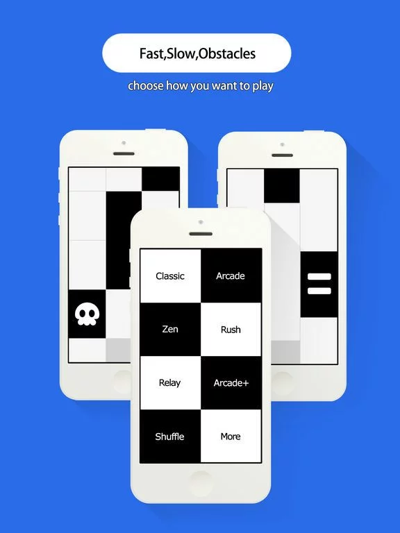 Изображение игры: Piano Tiles