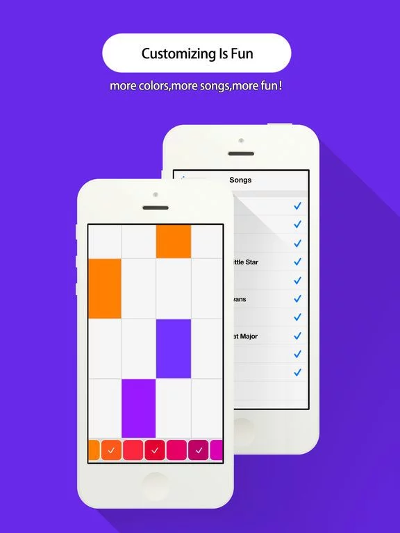 Изображение игры: Piano Tiles