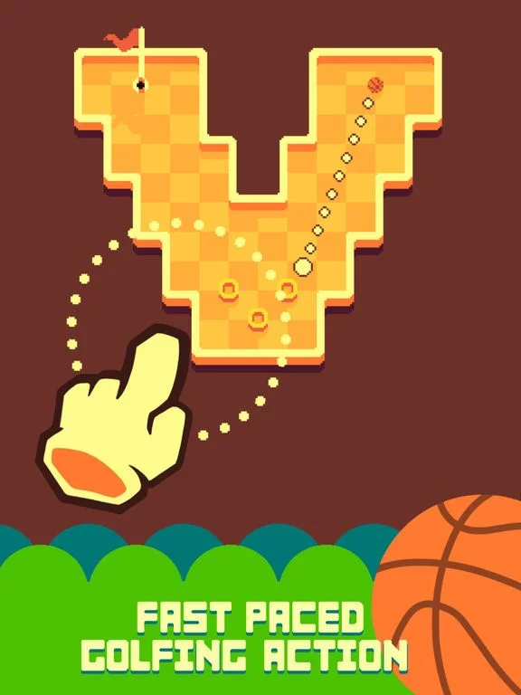 Изображение игры: Nano Golf: Hole In One