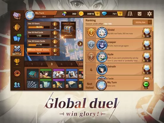 Изображение игры: My Turn: Infinite Magic Duel