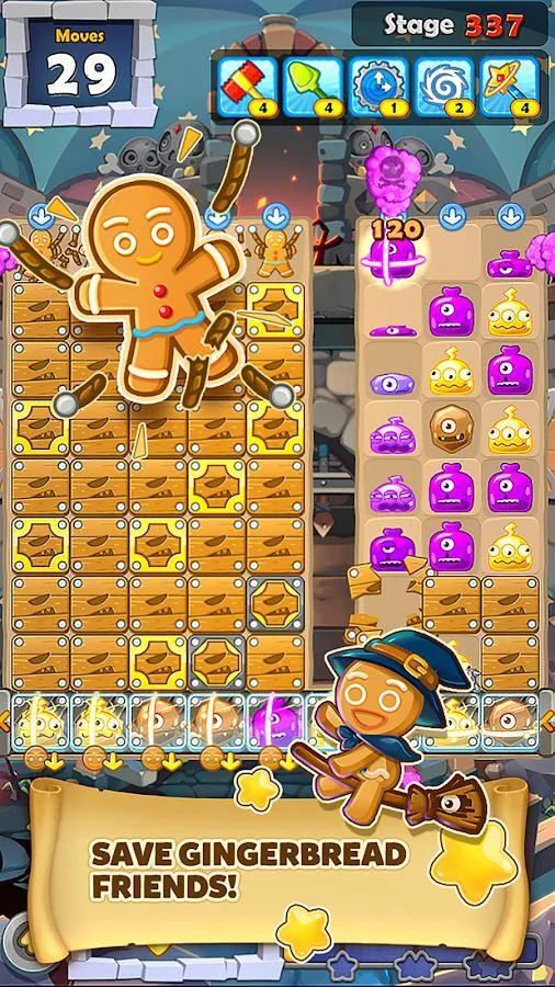 Изображение игры: MonsterBusters: Match 3 Puzzle
