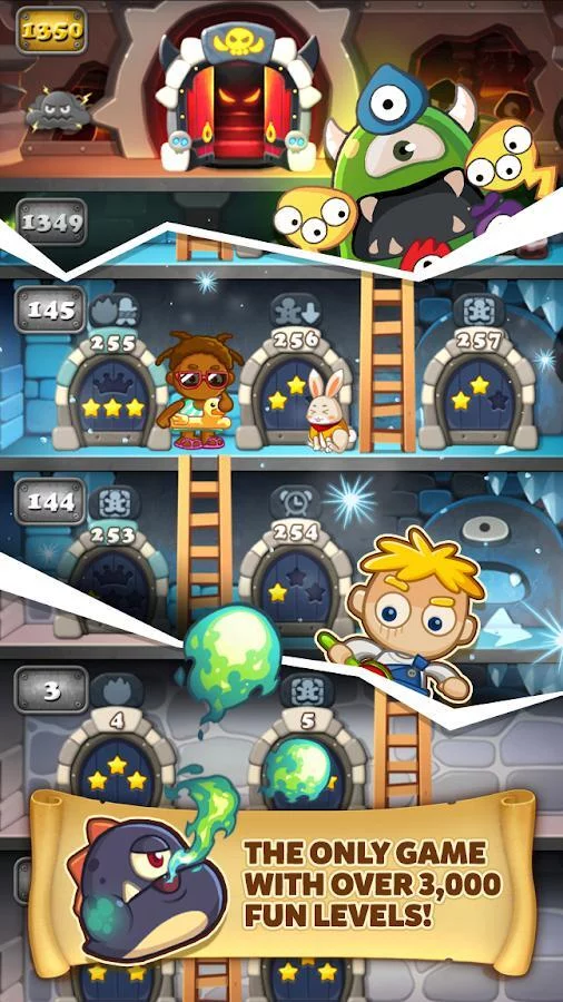 Изображение игры: MonsterBusters: Match 3 Puzzle