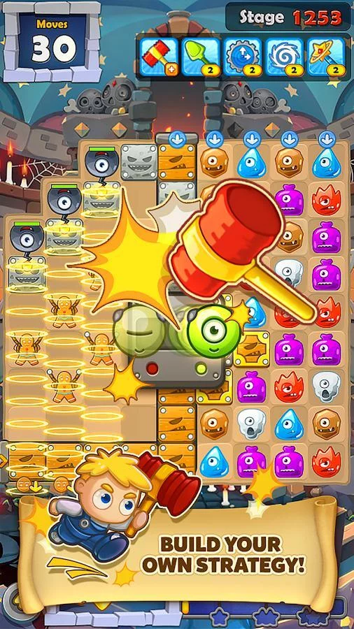 Изображение игры: MonsterBusters: Match 3 Puzzle