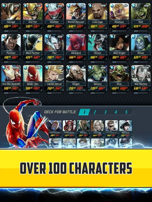 Изображение игры: MARVEL Battle Lines