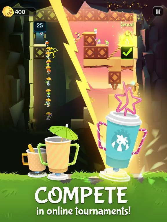 Изображение игры: Lemmings: The Official Game