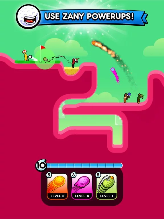 Изображение игры: Golf Blitz