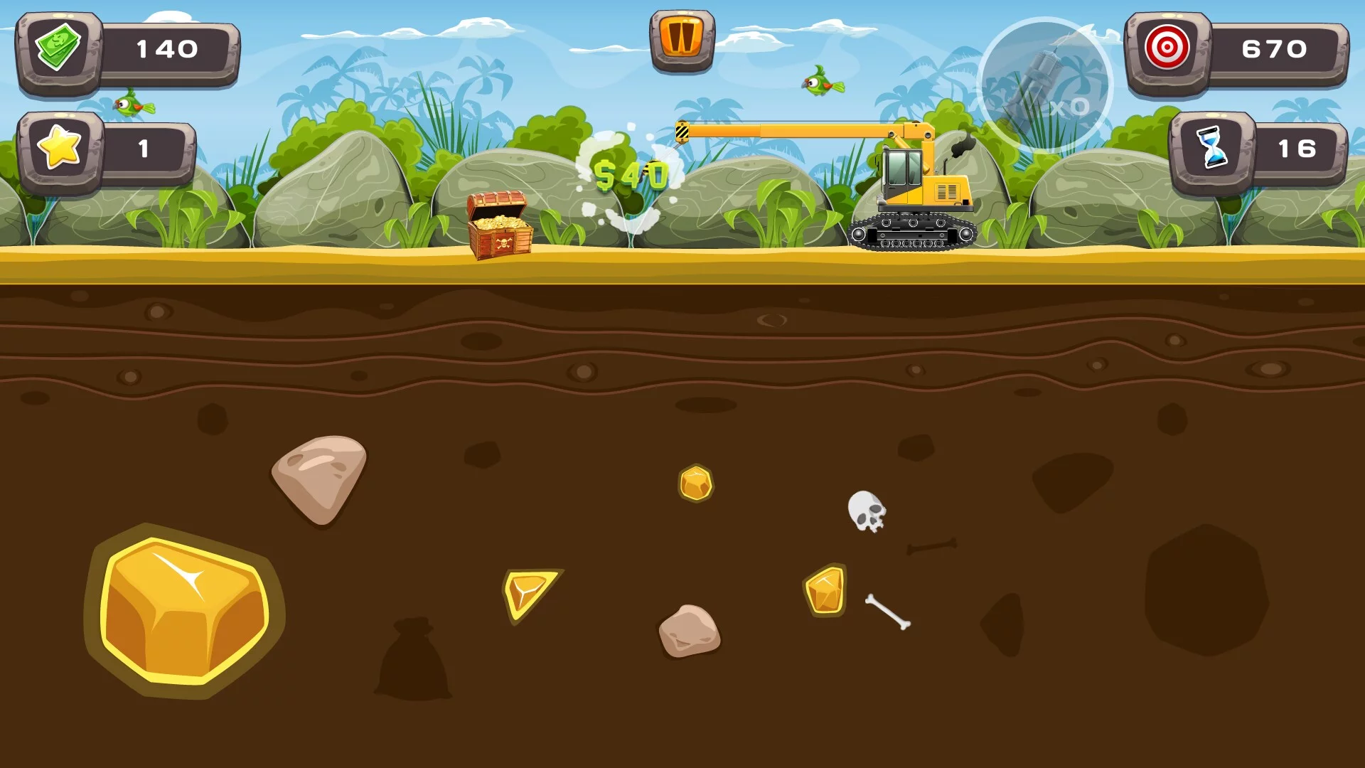 Изображение игры: Gold Miner