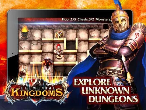 Изображение игры: Elemental Kingdoms (CCG)