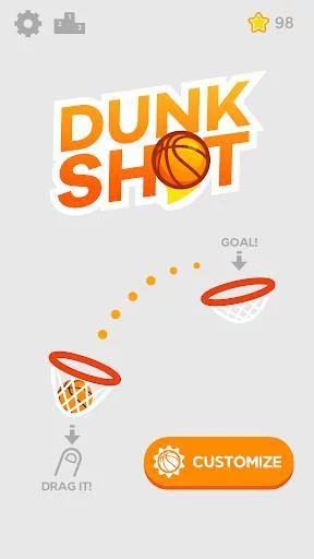 Изображение игры: Dunk Shot