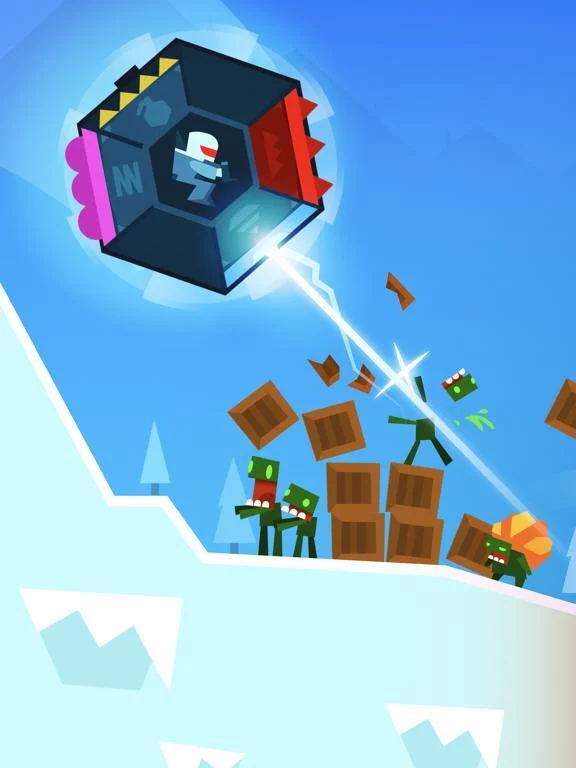 Изображение игры: Downhill Smash