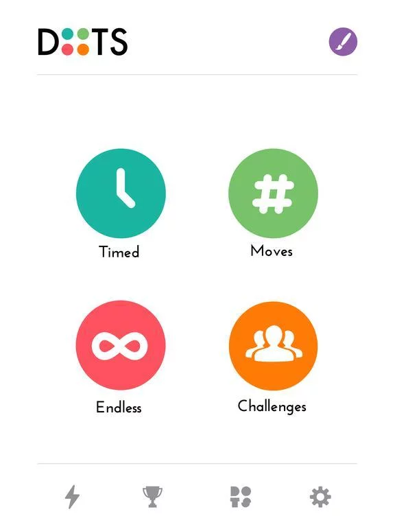 Изображение игры: Dots: A Game About Connecting