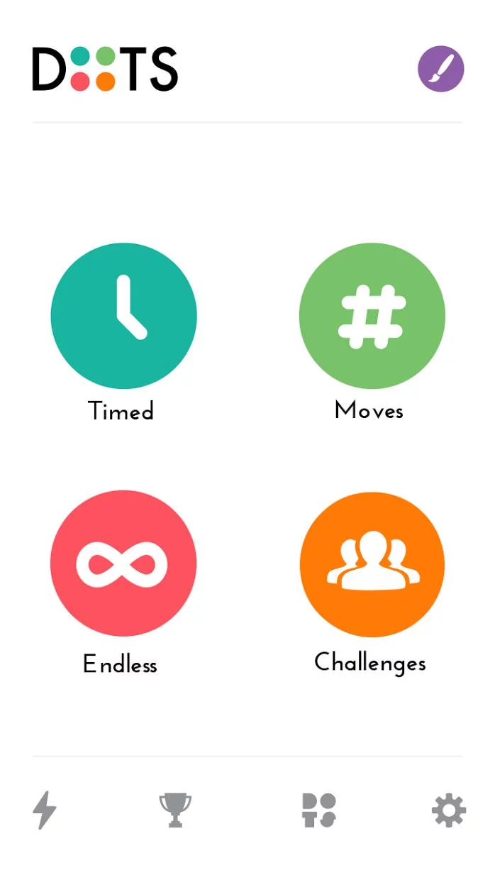 Изображение игры: Dots: A Game About Connecting