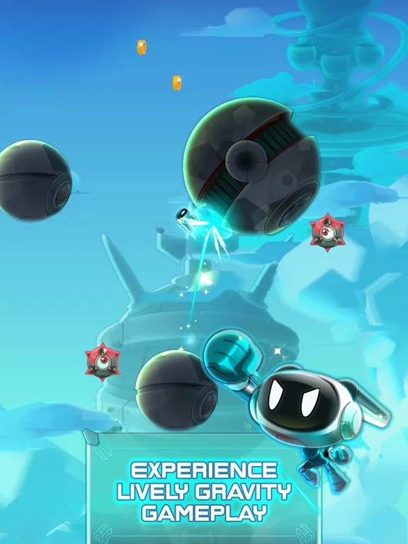Изображение игры: Cosmobot – Hyper Jump