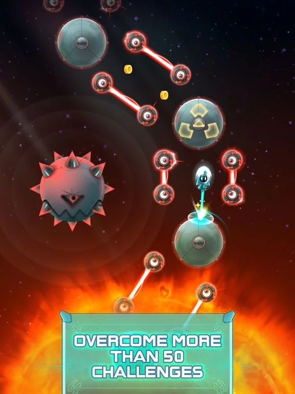 Изображение игры: Cosmobot – Hyper Jump
