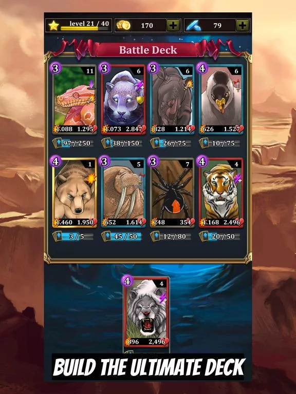 Изображение игры: CCG Deck Adventures Wild Arena