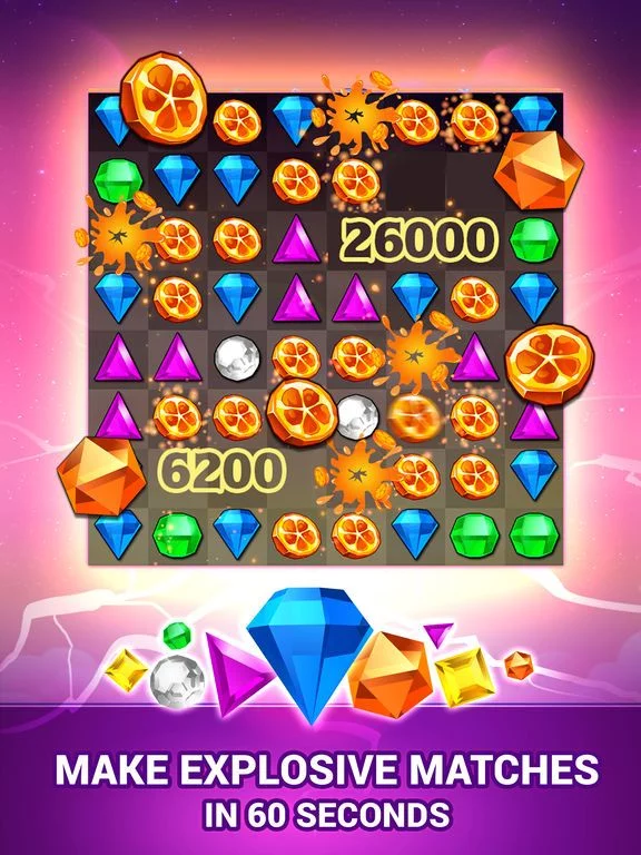 Изображение игры: Bejeweled Blitz