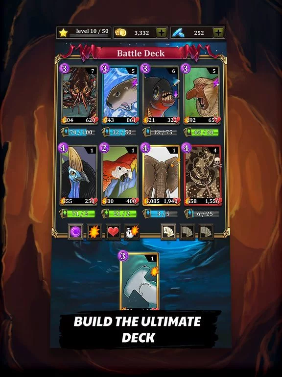 Изображение игры: Battle Cards - Savage Heroes