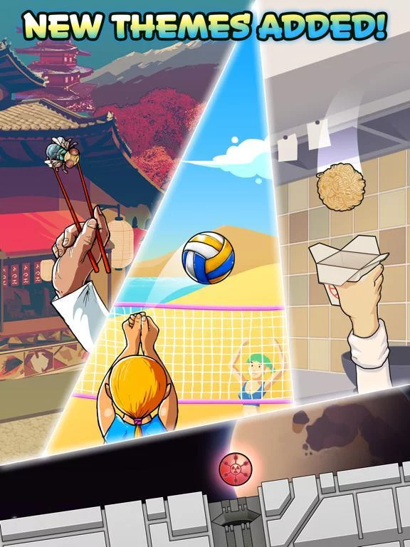 Изображение игры: Basket Fall