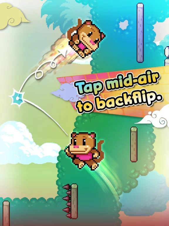Изображение игры: Wall Kickers