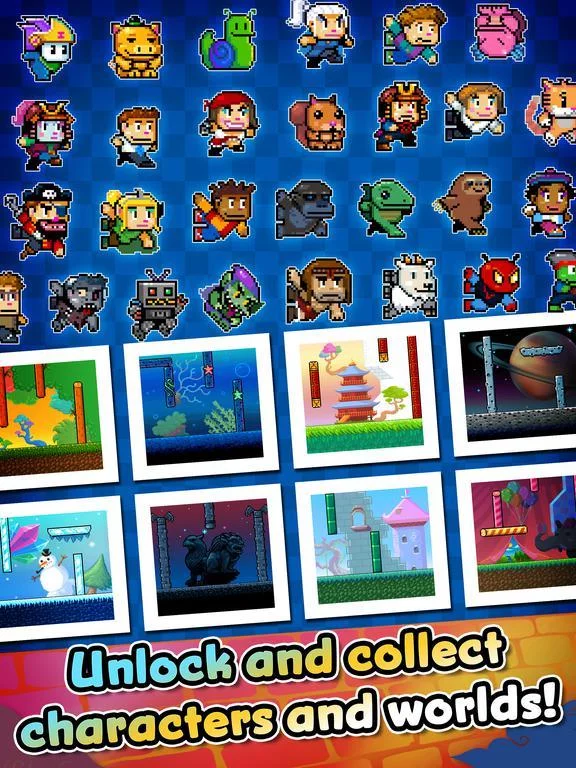 Изображение игры: Wall Kickers