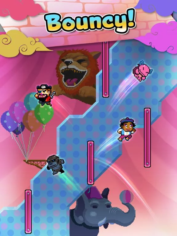 Изображение игры: Wall Kickers