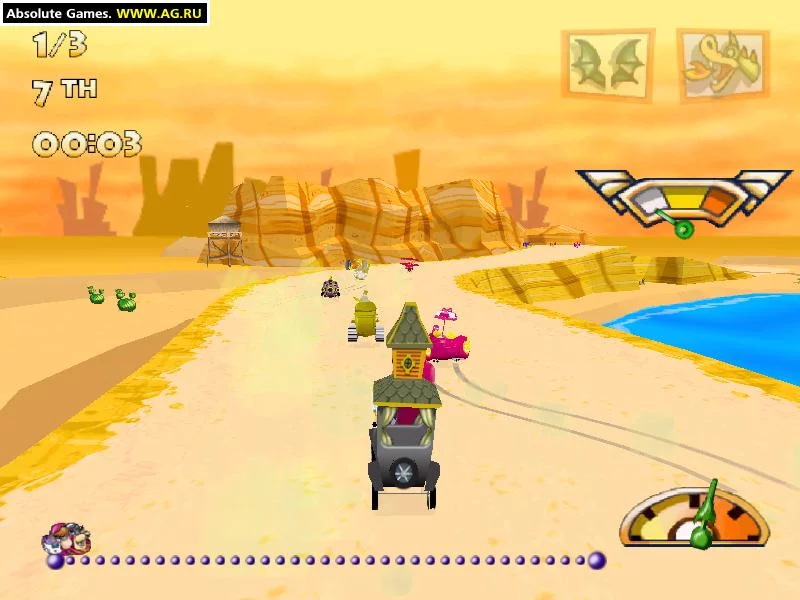 Изображение игры: Wacky Races