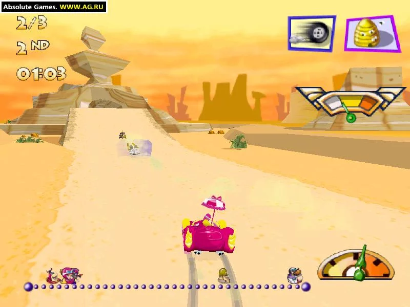 Изображение игры: Wacky Races