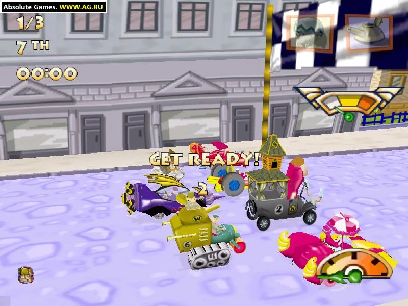 Изображение игры: Wacky Races