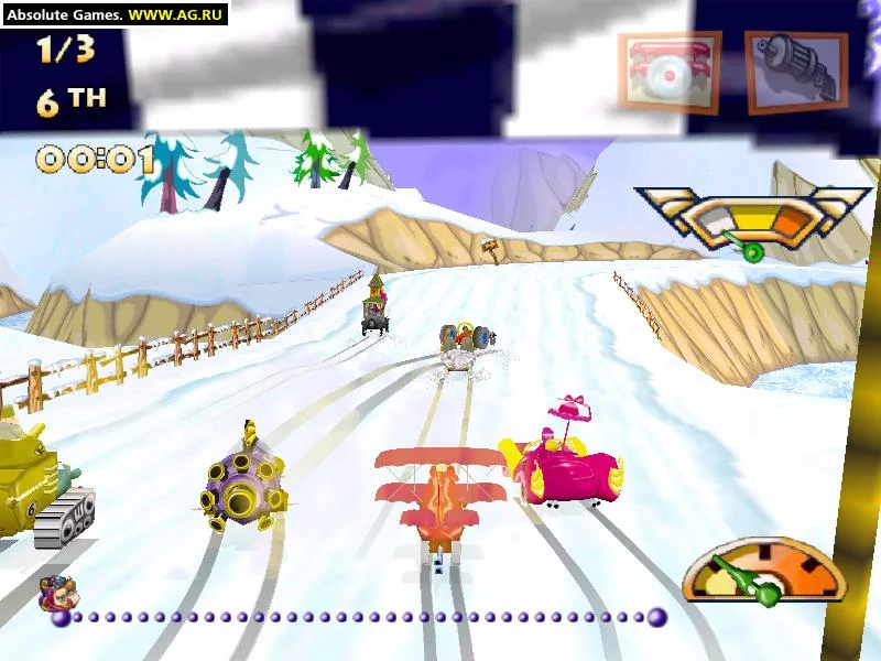 Изображение игры: Wacky Races
