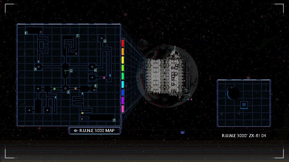 Изображение игры: Saturn Quest: R. U. N. E. 3000