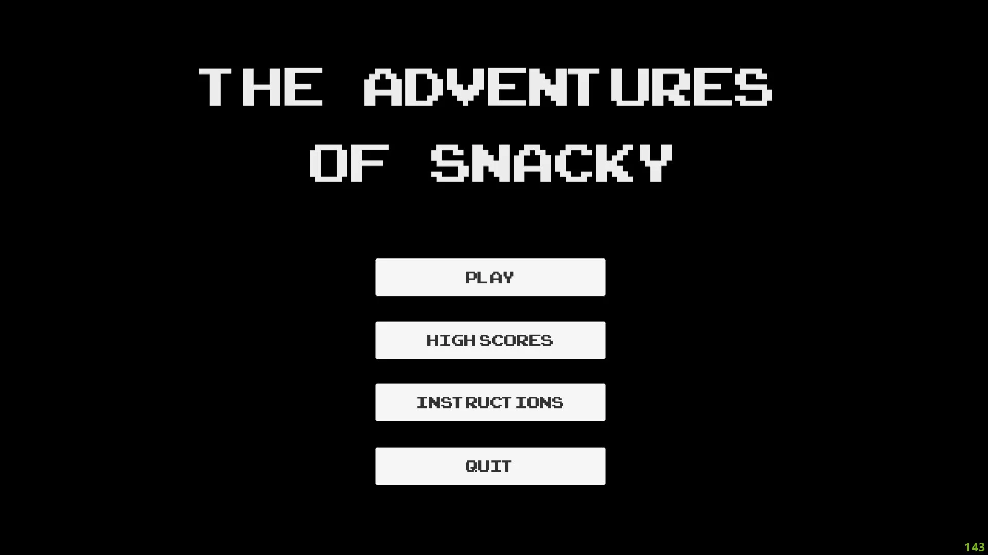 Изображение игры: The Adventures of Snacky