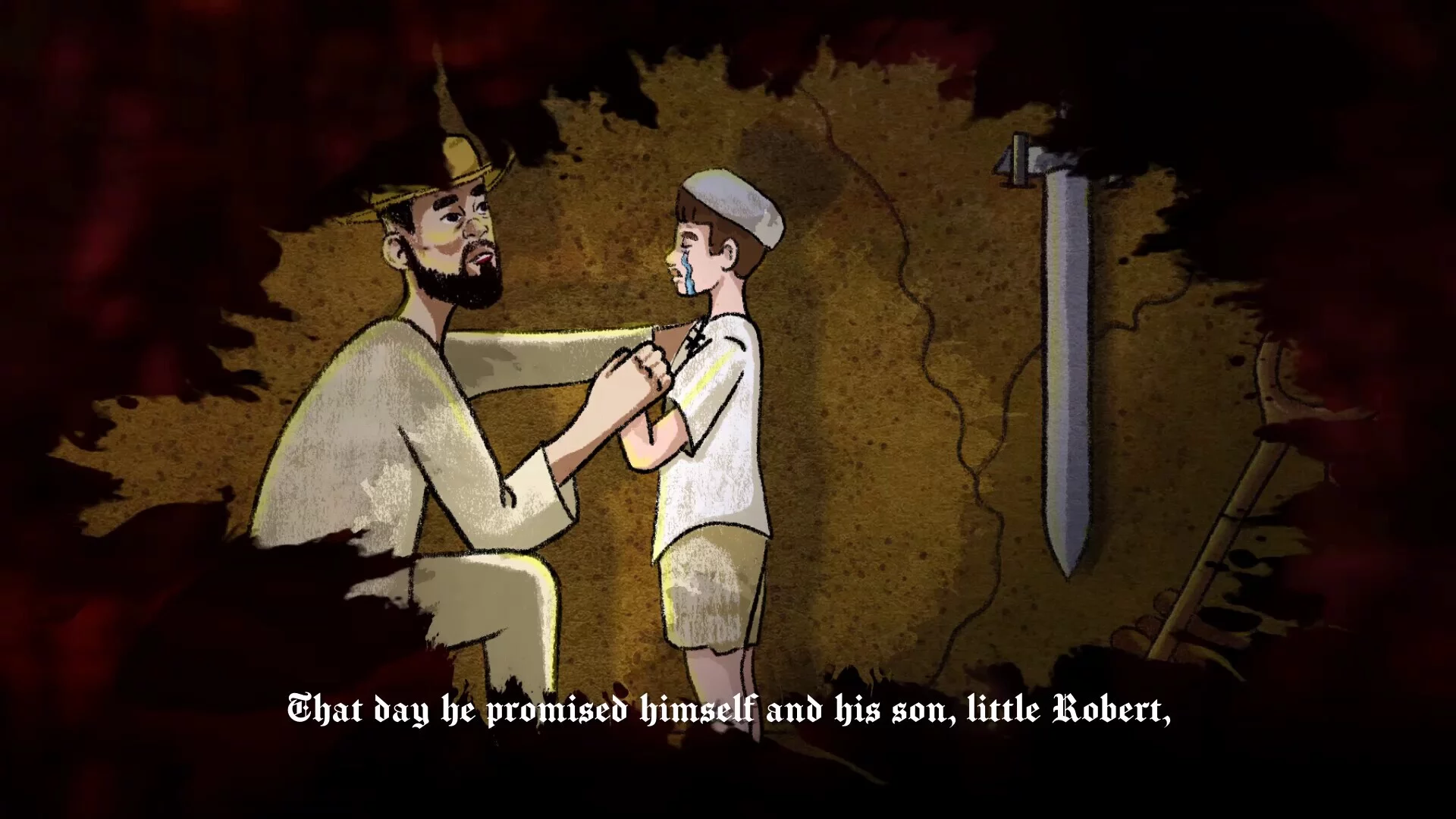 Изображение игры: The Villager and the Werewolf - A jigsaw puzzle tale