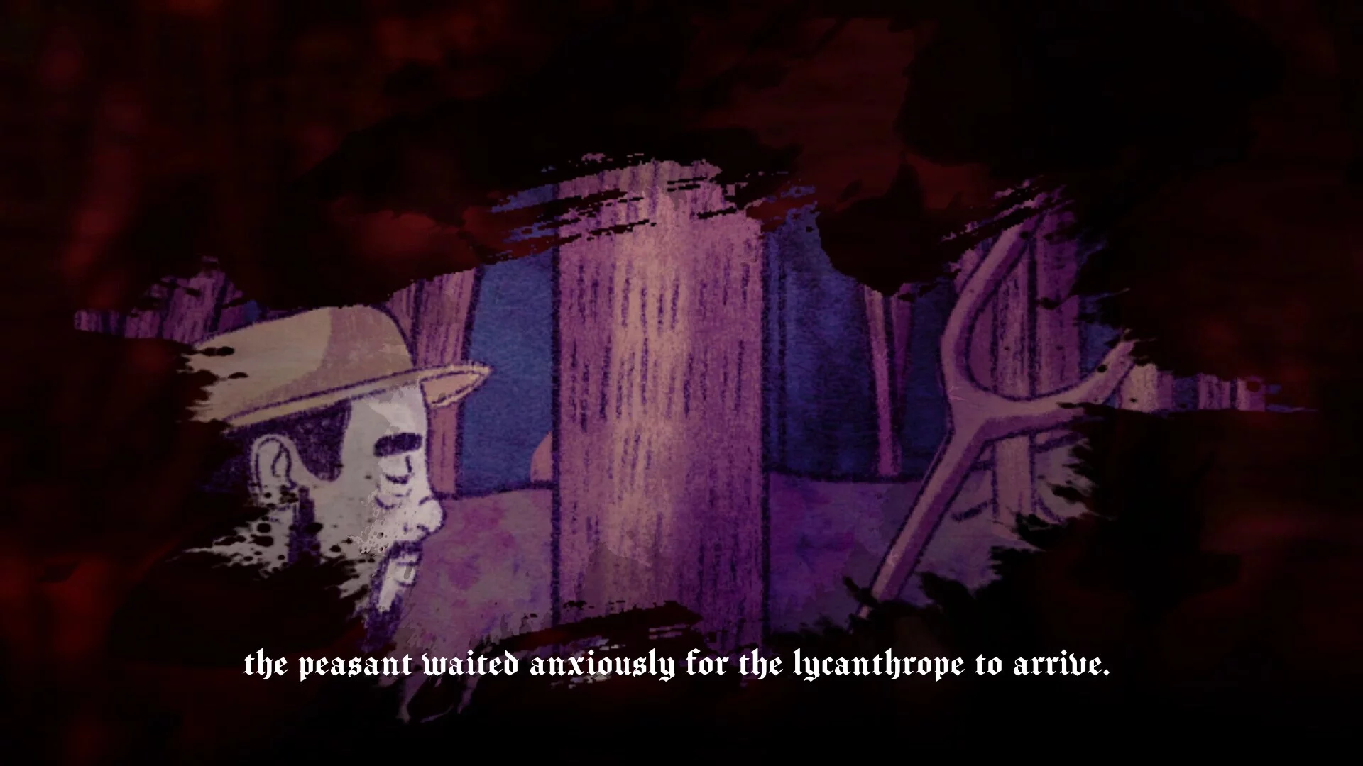 Изображение игры: The Villager and the Werewolf - A jigsaw puzzle tale